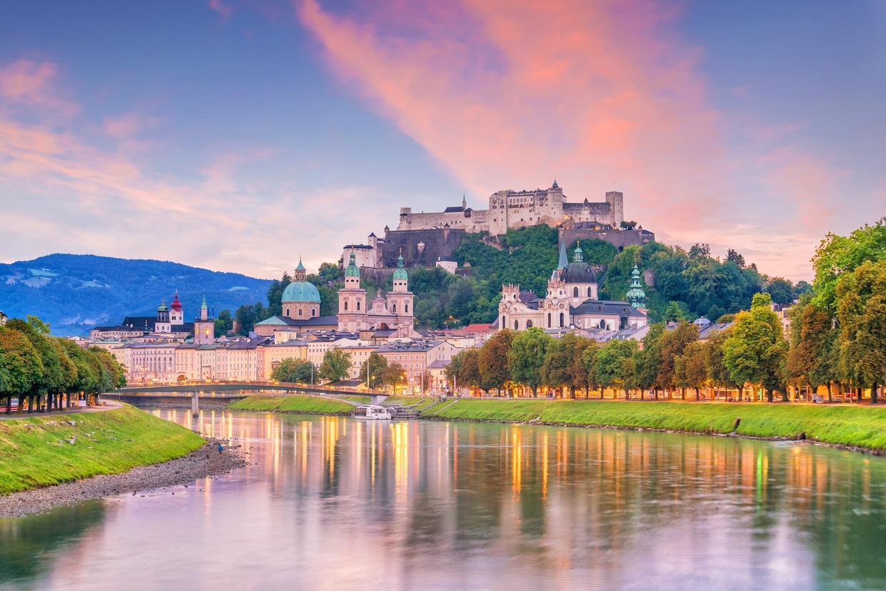 Landschaftsbild von Salzburg