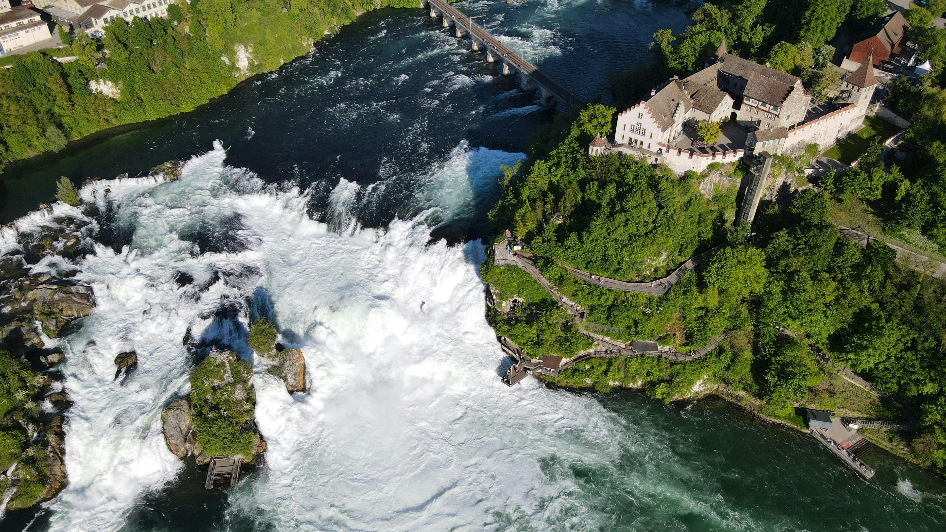 Landschaftsbild von Schaffhausen