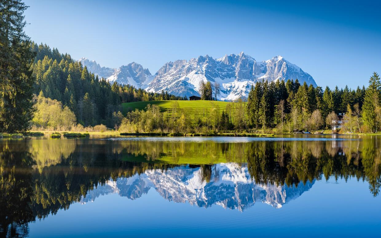 Landschaftsbild von Tirol