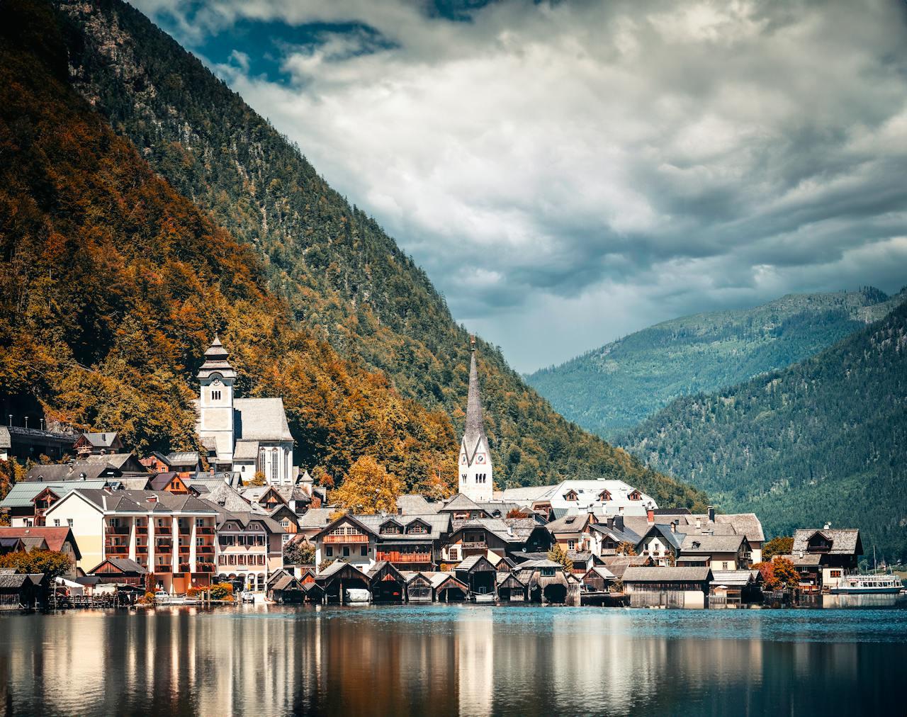 Landschaftsbild von Oberösterreich